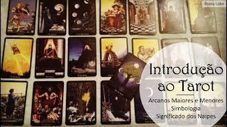 Introdução ao Tarot  Arcanos Maiores Arcanos Menores simbologia e significado dos naipes [upl. by Alled]