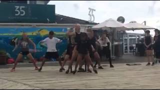 ChoreographyGungha Man Alannah Curtis Kerikeri Diamond Divas Busking Paihia New Zealand [upl. by Lonyer236]