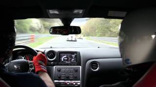 Christer  Chante Hovsepian tries the Nurburgring NISSAN GTR R35 [upl. by Benioff]