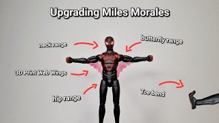 Upgrading The PS5 SpiderMan Miles Morales Marvel Legends [upl. by Naitsabas]