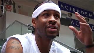 Allen Iverson Practice for Besiktas Cola Turka Turkey HDInterview [upl. by Strenta]