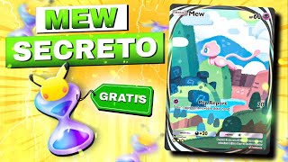 CONSIGUE LA CARTA SECRETA DE MEW Y RELOJES DE ARENA GRATIS EN POKEMON TCG POCKET [upl. by Stiles956]