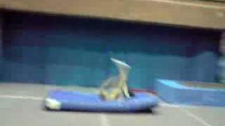 Full twisting dive roll slow motion by Jack Atherton [upl. by Thgiled]