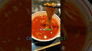 Spiciest Ramen in Tokyo ramen tokyo japan spicy tokyoramen [upl. by Tarkany]