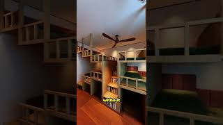 Designing a Bedroom for 12 Kids shorts [upl. by Syramad]