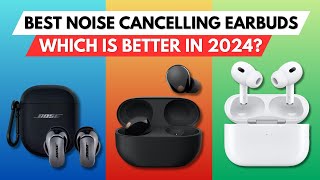 ✅ Best Noise Cancelling Earbuds 2024  Best ANC Earbuds 2024 [upl. by Ayanet]