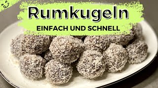 Rumkugeln schnell und einfach selber machen 😋 [upl. by Giza]