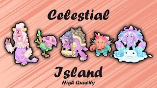 My Singing Monsters • Celestial Island Full Song • High Quality [upl. by Eidak]