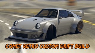 GTA 5 Pfister Comet Retro Custom Drift Build  Easy To Follow Drift Build  Guide [upl. by Hedelman]