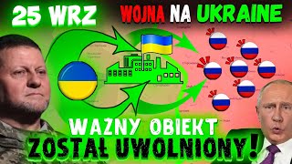 25 WRZ Rosjan wypędzono  Wojna na Ukrainie [upl. by Saberio177]