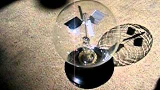 Radiometer spinning in sunlight [upl. by Malvino799]