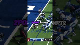 Colts Epic Comeback Touchdowns and Tension Unleashed shorts nfl highlights [upl. by Anikram]