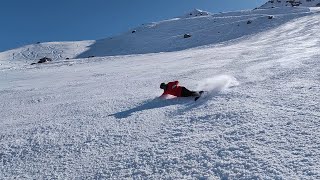 Skwal ski carving  Les Menuires [upl. by Clippard912]