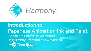 How to Shade a Paperless Animation in Harmony Premium and Advanced [upl. by Frechette]