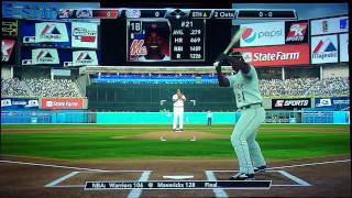 MLB 2K9 Mets vs Yankees 8th inning HD [upl. by Cailean614]