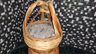 kashmiri kangri  how to fill burning coal in a kangri for beginners  kangri tradition of kashmir [upl. by Jo-Anne]