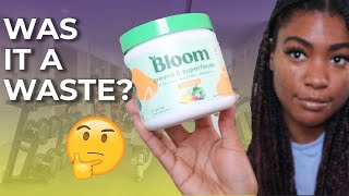 What Happened When I Consumed THIS for a Month  Bloom Supergreens Review [upl. by Karisa]