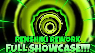 renshiki rework showcase  new taijutsu art and weaponlazy [upl. by Ykcin]