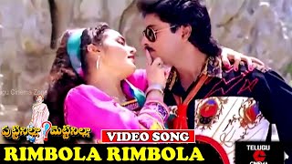 RIMBOLA RIMBOLA VIDEO SONG  PUTTINILLA METTINILLA  BHANU CHANDER  MADHUBALA  TELUGU CINEMA ZONE [upl. by Ellehcal]