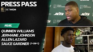 Quinnen Williams Says Jets Defense Has Learned From Its Mistakes [upl. by Halullat]