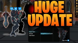 Massive Nulgath Update New Rare Drops AQW [upl. by Ahael]