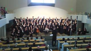 The Wartburg Choir Estampie Natalis at the Wartburg Chapel Waverly Iowa [upl. by Bundy]