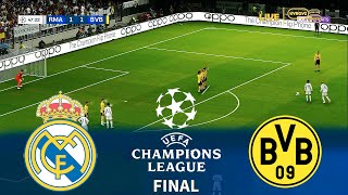 UEFA Champions League FINAL London 24  Real Madrid vs Borussia D  Full Match  Reus  PES [upl. by Resor499]