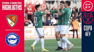 Resumen  Copa del Rey  Terrassa CF 0–1 Deportivo Alavés  Segunda Eliminatoria [upl. by Schwinn]