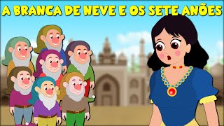 A Branca de Neve e os Sete Anões  Historia Completa  Desenho animado infantil [upl. by Etteroma]