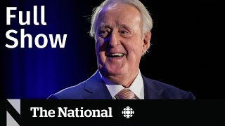 CBC News The National  Former PM Brian Mulroney dead at 84 [upl. by Sergias]