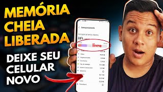 COMO Limpar MEMÓRIA do celular e deixar ele 10X mais RÁPIDO SIMPLES E FÁCIL [upl. by Avot]