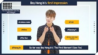 BOYS24 Profile ‘The First Moment I Saw You’– Ep21 BOY HongInENG ver [upl. by Abramson664]