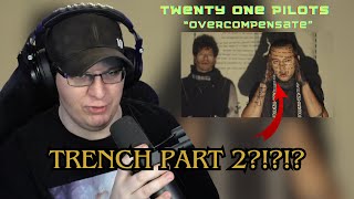 THE NEW ERA STARTS  Twenty One Pilots quotOvercompensatequot Reaction [upl. by Reffinej]