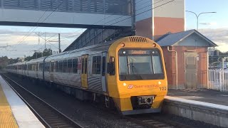 Caboolture IMU122 Passing Through Carseldine Train Station Platform 3 [upl. by Eiwoh]