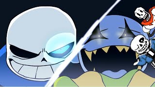 Undertale reacts to sans vs jevil [upl. by Sira]