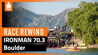 2023 IRONMAN 70 3 Boulder Race Rewind [upl. by Seaton]