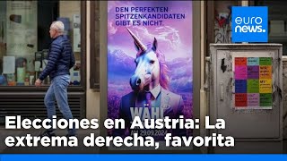 Elecciones en Austria Se abren las urnas con la extrema derecha como favorita [upl. by Theodora348]