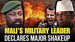 Malis Military Leader Declares Major Shakeup Fires Prime Minister Dissolves Entire Government [upl. by Ayna]