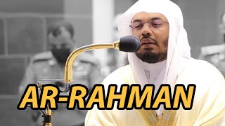 ARRAHMAN  SHEIKH YASSER DOSSARY  AMAZING RECITATION [upl. by Zela]