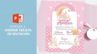 👶🍼📲Crea INVITACIONES ANIMADAS BABY SHOWER para enviar por WhatsApp 🤩🆓EDITABLE GRATIS [upl. by Caye]