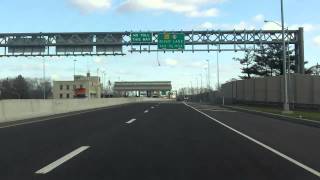 Trenton  Morrisville Toll Bridge eastbound [upl. by Kinsman]