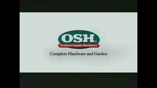 OSH Orchard Supply Hardware Indoor Plant Tip Commercial The WB KBWBTV 20 Mar 07 2003 [upl. by Yehsa137]