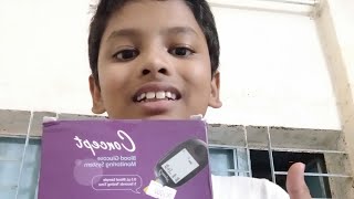 Concept blood glucose monitoring system unboxing and BanglaTahmid vlog [upl. by Elylrac]