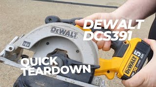 How To Take A DCS391 Apart in 6 mins or less powertools repair dewalt trending [upl. by Erasme]