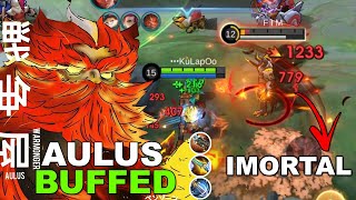 Revamp quot AULUS quot Tank KIller  Immortal Killer  Mobile Legends [upl. by Elinnet480]