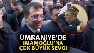 Ekrem İmamoğlu Ümraniyede saha incelemesinde büyük sevgi [upl. by Blanding]