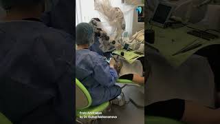 Daily microscopic endodontics  Using dental protective gear [upl. by Tanner]