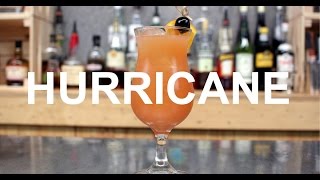 TIKI WEEK Hurricane Cocktail Recipe [upl. by Yralih]