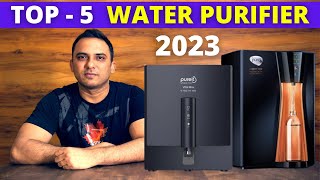 Top 5 water purifier 2023 I Best RO water purifier in India 2023 I Best water purifier for home [upl. by Ertnod]