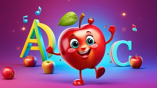 ABC song  ABC phonics song for toddlers  a for apple  nursery rhymes [upl. by Jeremias]